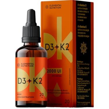 Imagem de Vitamina D3 K2 gotas - 2000 Ui até 10.000 Ui - 80 doses