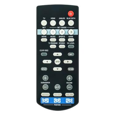 Imagem de AULCMEET FSR86 ZP80780 Novo controle remoto de substituição compatível com Yamaha Sound Bar YSP1600 YSP-1600BL YSP1600BL SRT-1500 SRT1500 SRT-1500BL SRT1500BL YSP-1600