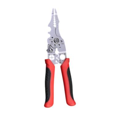 Imagem de Ｂｅｓｇａ Descascador de fio portátil profissional, eletricista, ferramenta multifuncional de fiação manual, enrolador de fio, ferramenta de descascamento, Vermelho