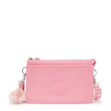 Imagem de Kipling Bolsa tiracolo feminina Riri, Blush agradável, 9.5''L x 6.25''H x 2.5''D