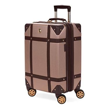Imagem de SWISSGEAR 7739 Porta-malas, Malas Rígidas Spinner, Blush, Carry-On 19-Inch, 7739 Porta-malas rígidas com rodas giratórias