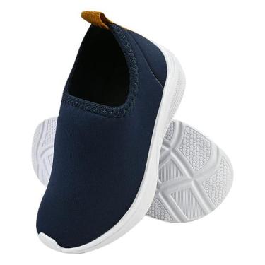 Imagem de Tênis Infantil Calce Fácil Menino Escolar  Volta as Aulas - Calce Web,