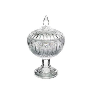 Imagem de Bomboniere / Potiche de Cristal com Pé Queen - Wolff