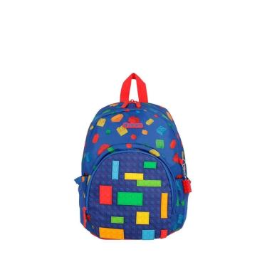 Imagem de Mochila infantil Xtrem Power Blocos Azul