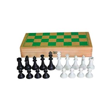 Imagem de Brinquedos Educativos - Jogo Xadrez Oficial Com Estojo