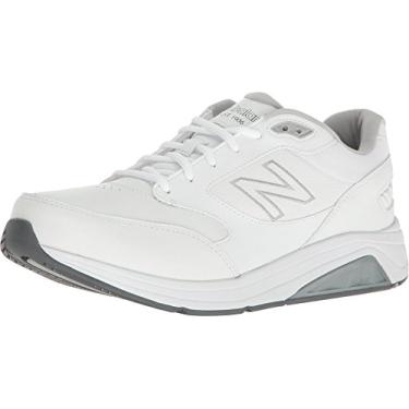 Imagem de New Balance Tênis de caminhada masculino 928 V3 com cadarço, Branco, 16 XX-Wide