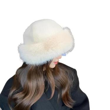 Imagem de Chapéu Gorro Russo de Pelúcia Pele Frio Inverno Corta Vento - Modas Fa