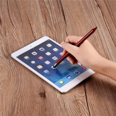 Imagem de Lápis de Caneta Capacitiva de Substituição AQXReight para a Máquina de Escrever Touchsc Em Caneta de Carbono para Tablets Smartpho Blackberries DPODs Compatíveis Com a Maioria