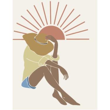 Imagem de Bullet Journal - BuJo: dot grid notebook 8.5 x 11 120 pages - model 13