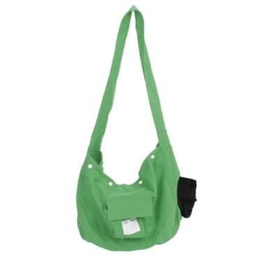 Imagem de Bolsa de Transportadora de Gato, Filhote de Cachorro Sling Respirável para Pet Ombro Mensageiro de Pet Sling Transelete Viagens Portátil Saco de Ombro de Esteira de Estimação