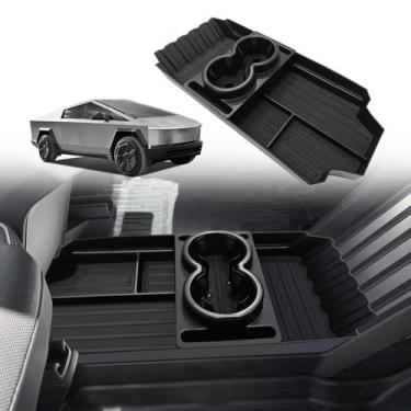 Imagem de Bandeja Organizadora para Console Central Inferior do Tesla Cybertruck