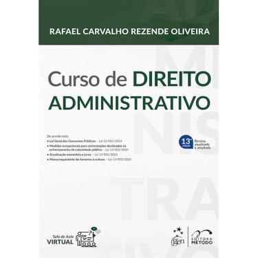 Imagem de Curso de Direito Administrativo - 13ª Edição 2025