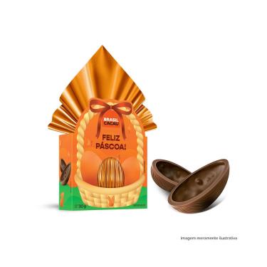 Imagem de Ovo de Páscoa Brasil Cacau Chocolate ao Leite 30G