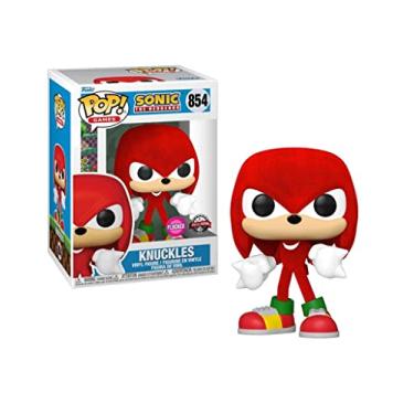 Imagem de Funko POP! Games #854 Sonic The Hedgehog Edição Limitada Juntas Flocadas