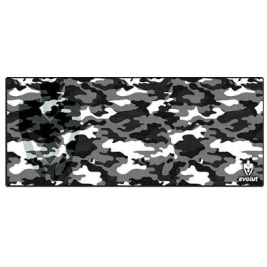 Imagem de Mouse pad Gamer Grande Speed Camuflado com Borda Costurada 70x30 Cm - 