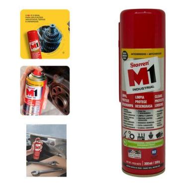Imagem de Oleo Lubrificante Starret M1 300ml Desengripante Repelente - Starrett