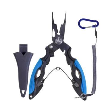 Imagem de Alicate De Pesca Multifuncional De Aço Inoxidável 420, Cortador De Lin
