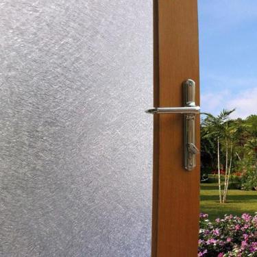 Imagem de Pelicula Eletrostatica Riscada Jateado Para Vidro Janela Box - Open St