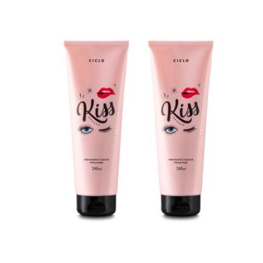 Imagem de Hidratante Corporal Kiss 240ml Kit 2 Unidades Ciclo Cosméticos