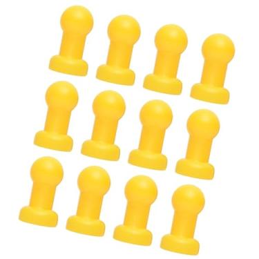 Imagem de Deevoka 12 peças Trampoline aço Polo Caps de 25 mm de diâmetro para acessórios de proteção contra molduras de leito de ferro substituição