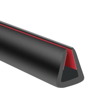 Imagem de YANRUIPRO Guarnição de Borda de Borracha, Protetor de Borda de Canal Em U Flexível Autoadesivo de 5/16" para Chapa de Metal, Vidro, Flexiglass e Madeira Compensada, Adequado para B (Ajuste 5/16" - L20