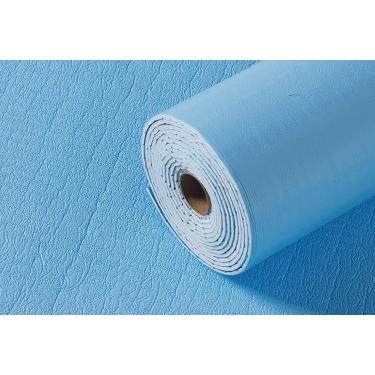 Imagem de Azulejos De Parede Autoadesivos Painéis De Revestimento De Banheiro Papel De Parede à Prova D'água Cozinha Paredes 3d Decoração De Papel Para Sala De Estar Em Casa, Blue Pattern I, 50 x 280 cm