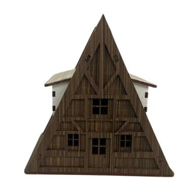 Imagem de Mini casinha holandesa l15 x c11,5 x a15 - MeF2 ARTE EM MDF