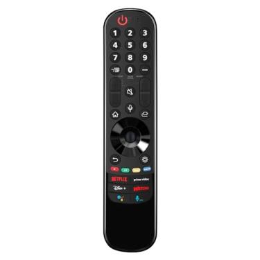 Imagem de ALLIMITY AN-MR21GC MR21GC Controle remoto de substituição Voice Magic compatível com LG 4K OLED LCD HDTV NANO85 NANO99 NANO90 NANO80 NANO75 Series sem função NFC
