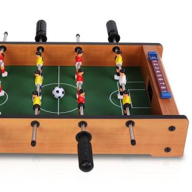 Imagem de Mesa De Pebolim Futebol Infantil 12 Jogadores 2 Bolinhas - Bang Toys