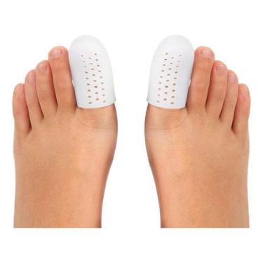Imagem de Par Dedeiras Recortável De Silicone Anti Odor Protetor Para Dedo Dedos