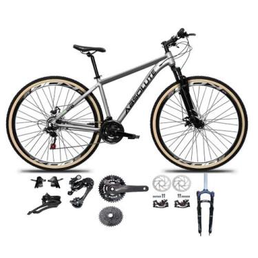 Imagem de Bicicleta Aro 29 Absolute Nero 5 Kit 2x9 Gta Sunrun Freio Disco K7 11/