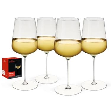 Imagem de Spiegelau Definição de copos de vinho grandes universais, conjunto europeu de copos de cristal para vinhos brancos e tintos, jantar, festa de aniversário, artigos de vidro, acessórios de bar doméstico