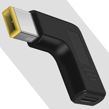 Imagem de Artilits Conector adaptador USB C macho 100W para ThinkPad, adaptador ThinkPad DC 20V 100W USB C feito para Thinkpad T460 T470 T470S T430 T440 T440S T440P T450 T460S T540P Series