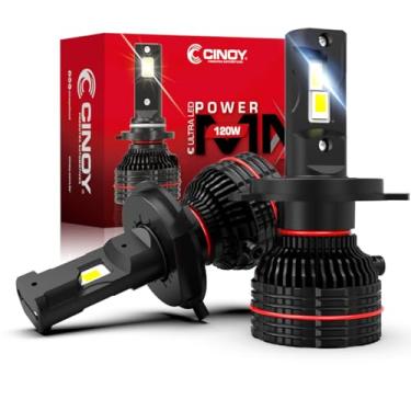 Imagem de Kit Lampada Ultra Led Power Max Cinoy H4 10000Lm 6000k