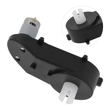 Imagem de Caixa de Engrenagem do Motor Elétrico 6600rpm DC 12V para Brinquedos de Bicicleta