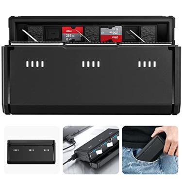 Imagem de TELESIN Carregador De Bateria Enduro Com Indicador Energia Inteligente E Porta Carregamento Lateral Para Gopro Hero 12, 11, 10 9, Acessórios Go Pro, Tamanho Bolso, Portátil