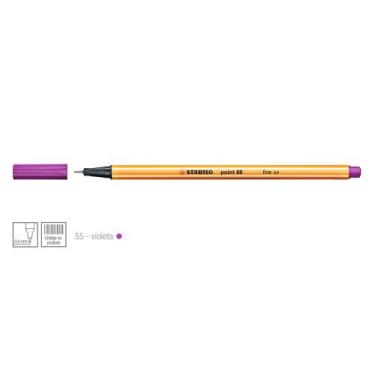 Imagem de Caneta Point 88 Cor 55 Violeta - Stabilo