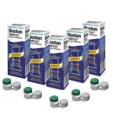 Imagem de Boston Simplus 120ml Bausch + Lomb Solução Multiação Para Lentes Rígid