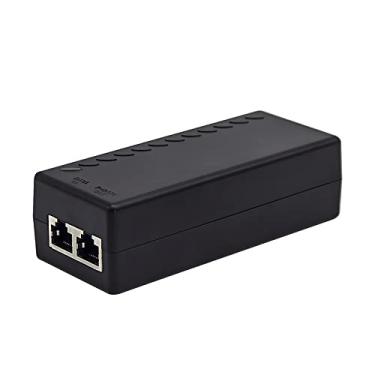 Imagem de ThePoEstore Adaptador Injetor PoE 30W 10/100/1000Mbps IEEE 802.3af/at Gigabit Ethernet Compatível com até 100 metros