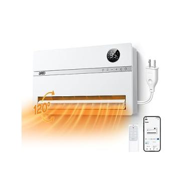 Imagem de Aquecedor de parede Dreo Smart 1500W com proteção contra superaquecimento