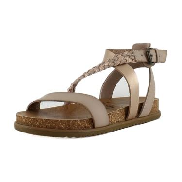 Imagem de Blowfish Malibu Sandália feminina de samambaia, Lótus, ouro rosa/meteorito metálico em ouro rosa, 9