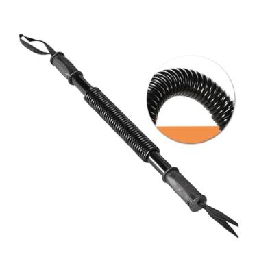 Imagem de Barra de exercícios da mola do braço 30 kg compacto equipamento portátil de exercício do corpo para fortalecimento do braço Ginástica em casa de aço carbono plástico de aço carbono