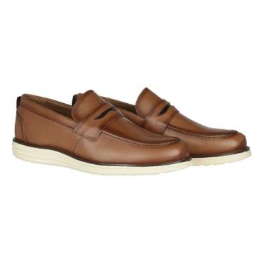 Imagem de Sapato Social Masculino Loafer Five Days Em Couro Legitimo 12500 - TFR