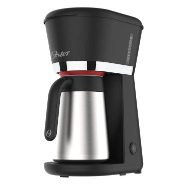 Imagem de Cafeteira Oster Black Com Jarra Térmica Inox 0,7L 110V