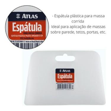 Imagem de Espatula Plastica Para Massa 13cm Atlas