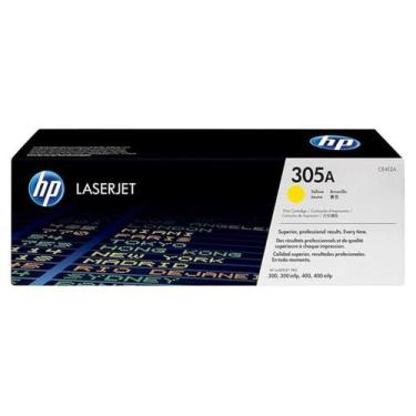 Imagem de Toner CE412A 412A 305A Amarelo M475DW M475DN M451DW I 2.6K - Genuíno