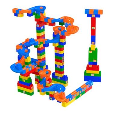 Imagem de GGB Plast Blocos de Montar Rampa Divertida 200 Peças