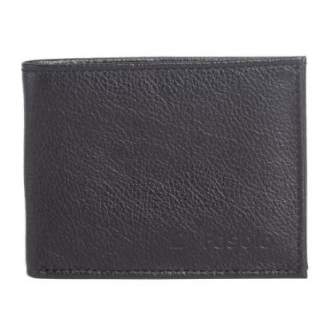 Imagem de Carteira Masculina Fasolo Couro H007143 Preto, Preto, Único