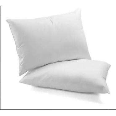 Imagem de Kit 5 Fronhas Hotelaria Pousada Percal 180 fios Tecido misto 60/40 Com