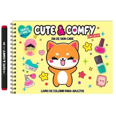 Imagem de Livro - Cute & Comfy Super Special - Livro de Colorir Adulto - Dia de 